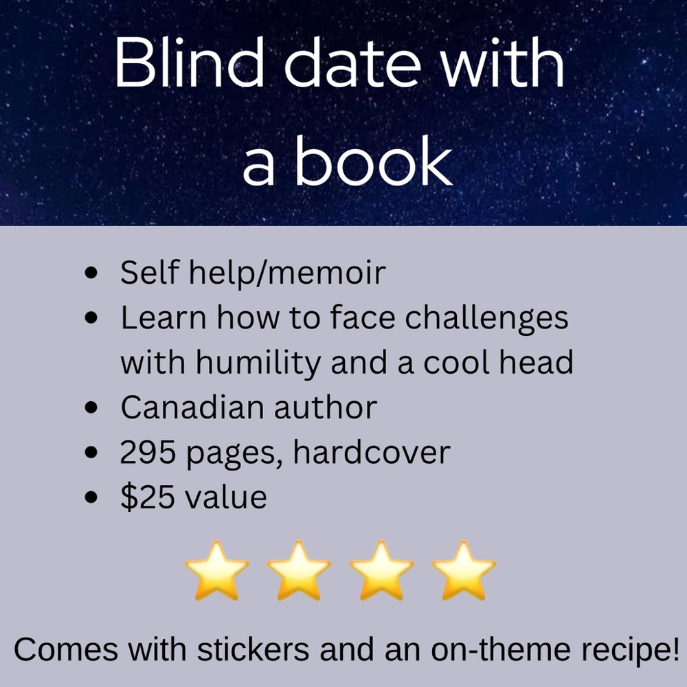 Blind Date With a Book - memoir/self help